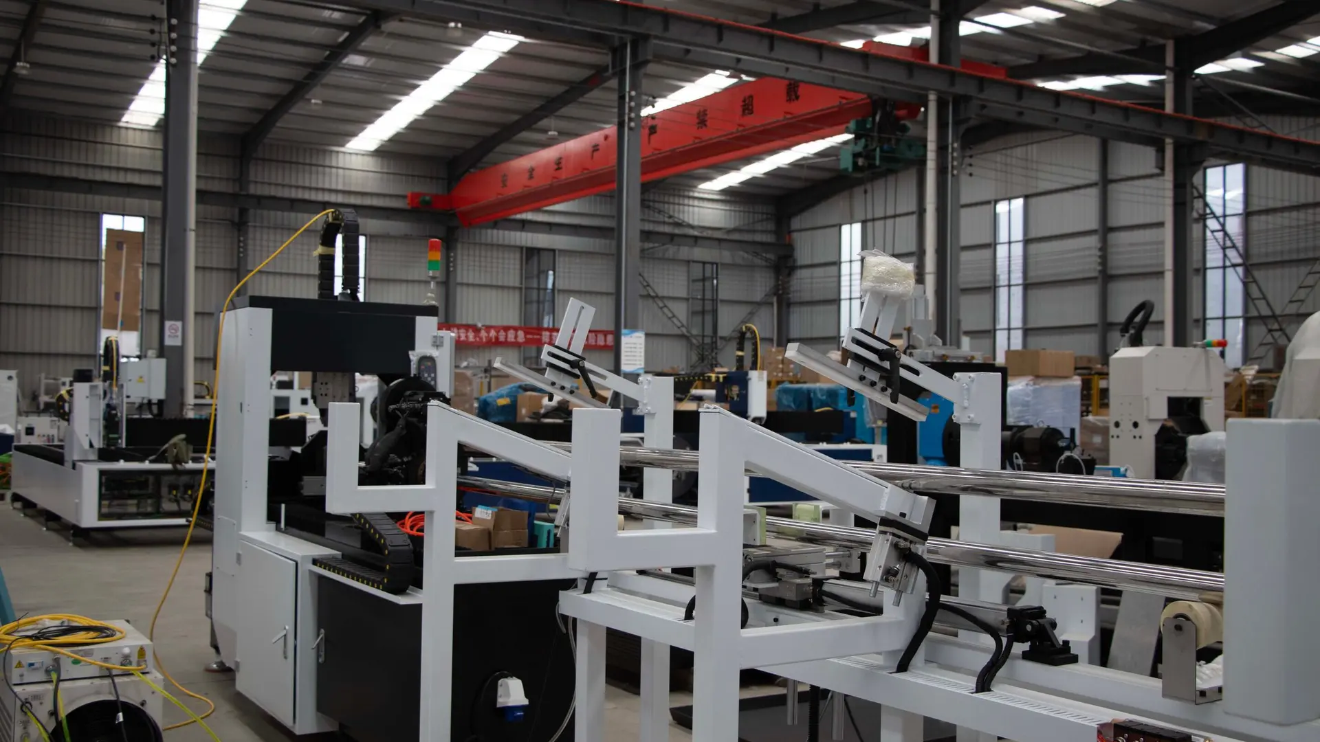 Industrial engineering equipment representing Czech manufacturing presence